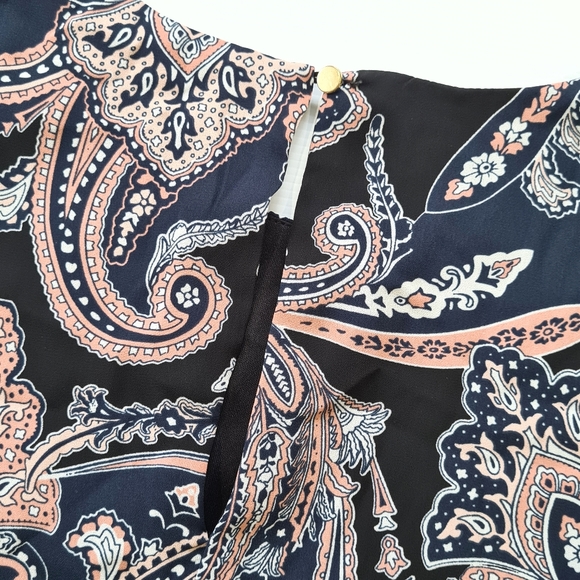 Tokito Paisley Shift Mini Dress Size AU 10 BRAND NEW - Picture 9 of 9